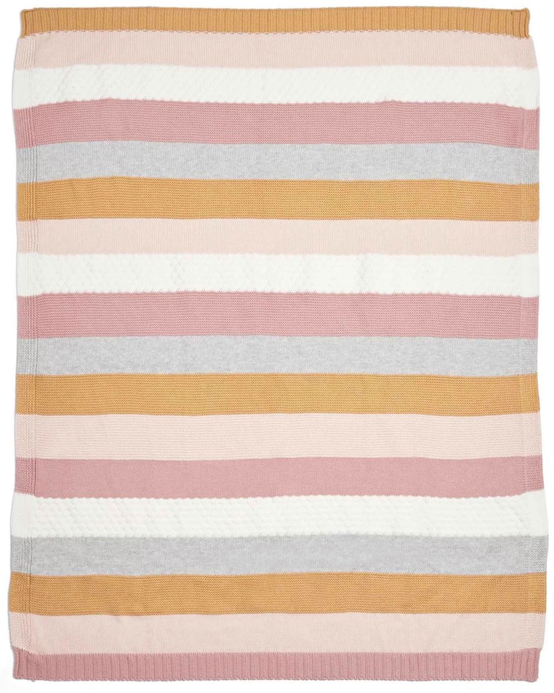   Mamas & Papas Sheep Multi Stripe - 100% , 80 x 100 cm,   Welcome to the World - 