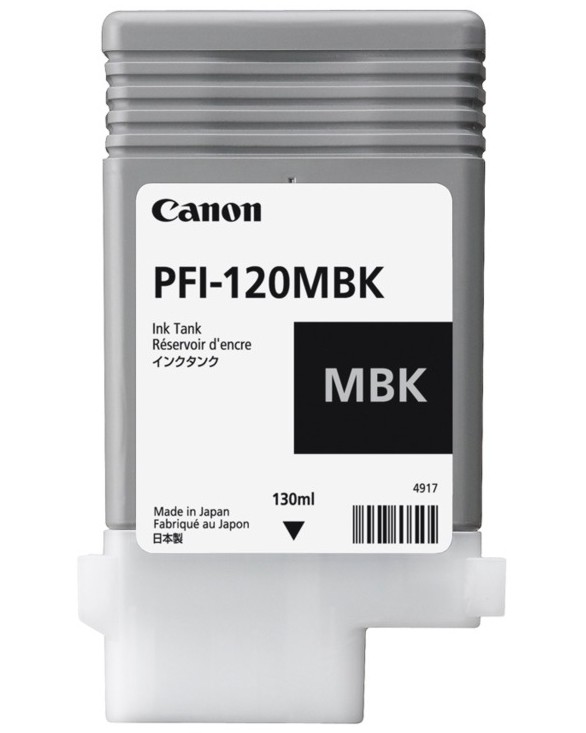 Пигментно мастило Canon PFI-120 Matte Black Пигментно мастило Canon PFI-120 Matte Black - 130 ml -