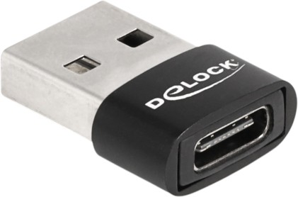 Адаптер USB-C female към USB-A male Delock Адаптер USB-C female към USB-A male Delock -