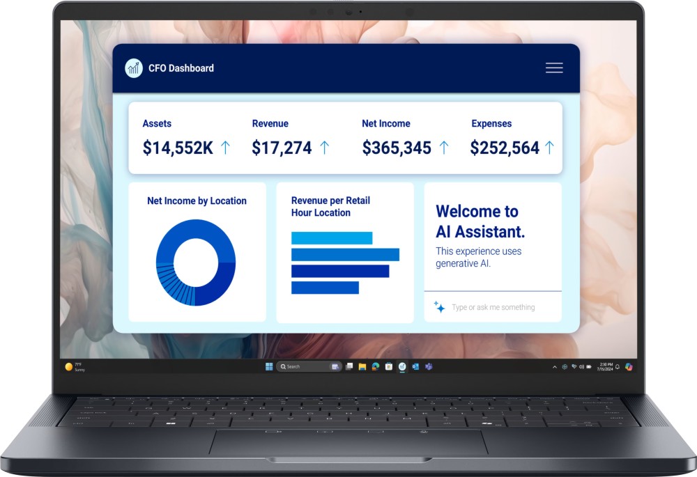 ������ Dell Pro 14 Premium - Intel Core Ultra 5 238V 2.1 GHz, 14" AG 1920 x 1200, 32 GB RAM LPDDR5X, 512 GB SSD, Windows 11 Pro - 