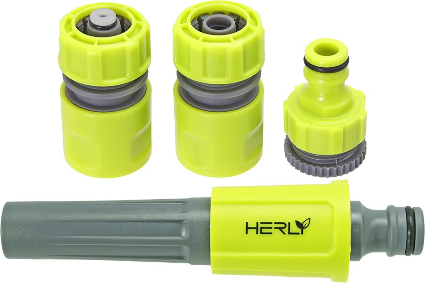 Регулируем струйник за поливане Herly Регулируем струйник за поливане Herly - С адаптер и 2 конектора от серията S-line -