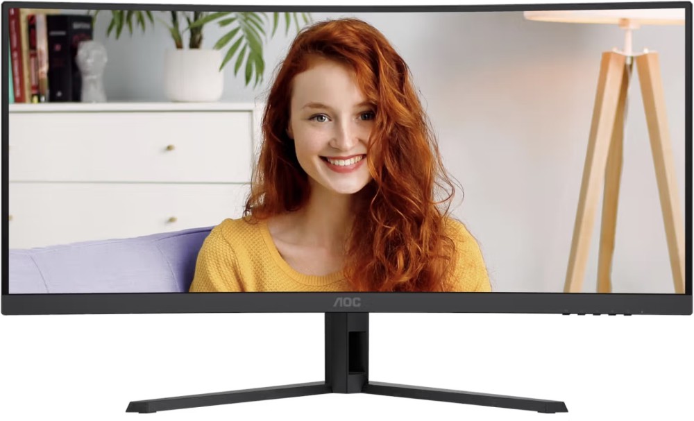 Монитор AOC CU34B3E Монитор AOC CU34B3E - 34", VA, 120 Hz, 21:9, 3440 x 1440, 4 ms, HDMI, DisplayPort, USB-C, VESA DisplayHDR 400 -
