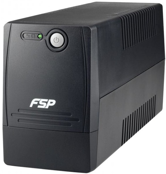 Непрекъсваемо токозахранващо устройство UPS FSP Group FP1000 Непрекъсваемо токозахранващо устройство UPS FSP Group FP1000 - 1000 VA, 600 W, 2x 12V / 7Ah, 4x Schuko изхода, Line Interactive -
