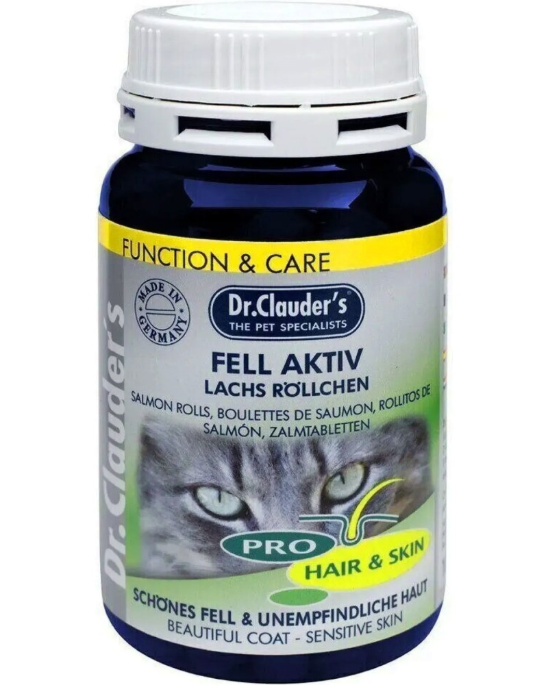 ���������� ������� �� ����� �� ������� ������ � ������ ���� Dr.Clauder's Fell Active - 100 g, ��� ������ - �������