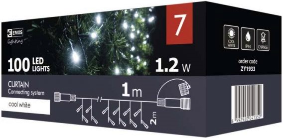 ������� LED ��������� ������ Emos ZY1933 - 100 ���� � ������� 2 x 1 m �� ������� Connect System - 
