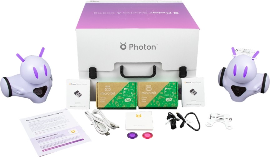 Образователен комплект Photon Robotics and Coding Kit Образователен комплект Photon Robotics and Coding Kit - За ученици от 7. до 8. клас - образователен комплект