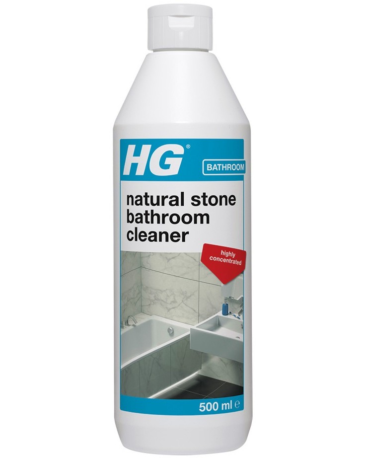 Почистващ препарат за баня HG 223 Почистващ препарат за баня HG 223 - 500 ml, за стени и подове от естествен камък - почистващ препарат