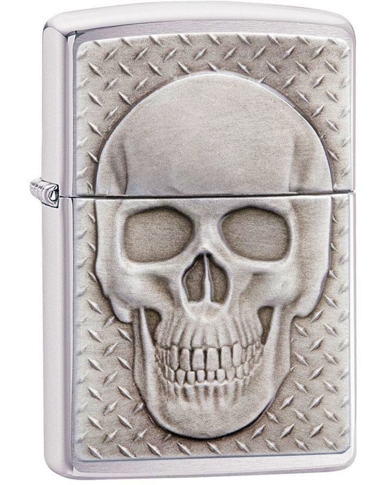 �������������� ������� Zippo Skull with Brain Surprise - 