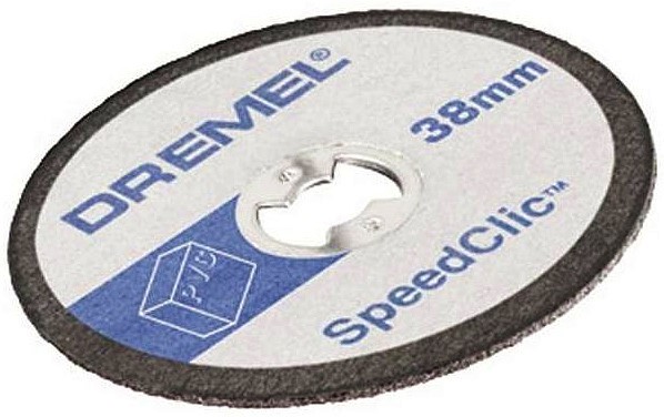 Дискове за рязане на пластмаса ∅ 38 mm Dremel Дискове за рязане на пластмаса ∅ 38 mm Dremel - 5 броя -