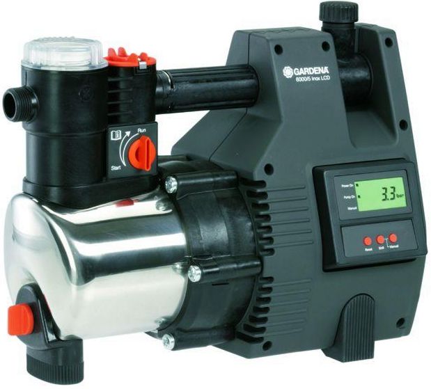 Помпа с електронен пресостат Gardena 6000/5 inox LCD store.bg