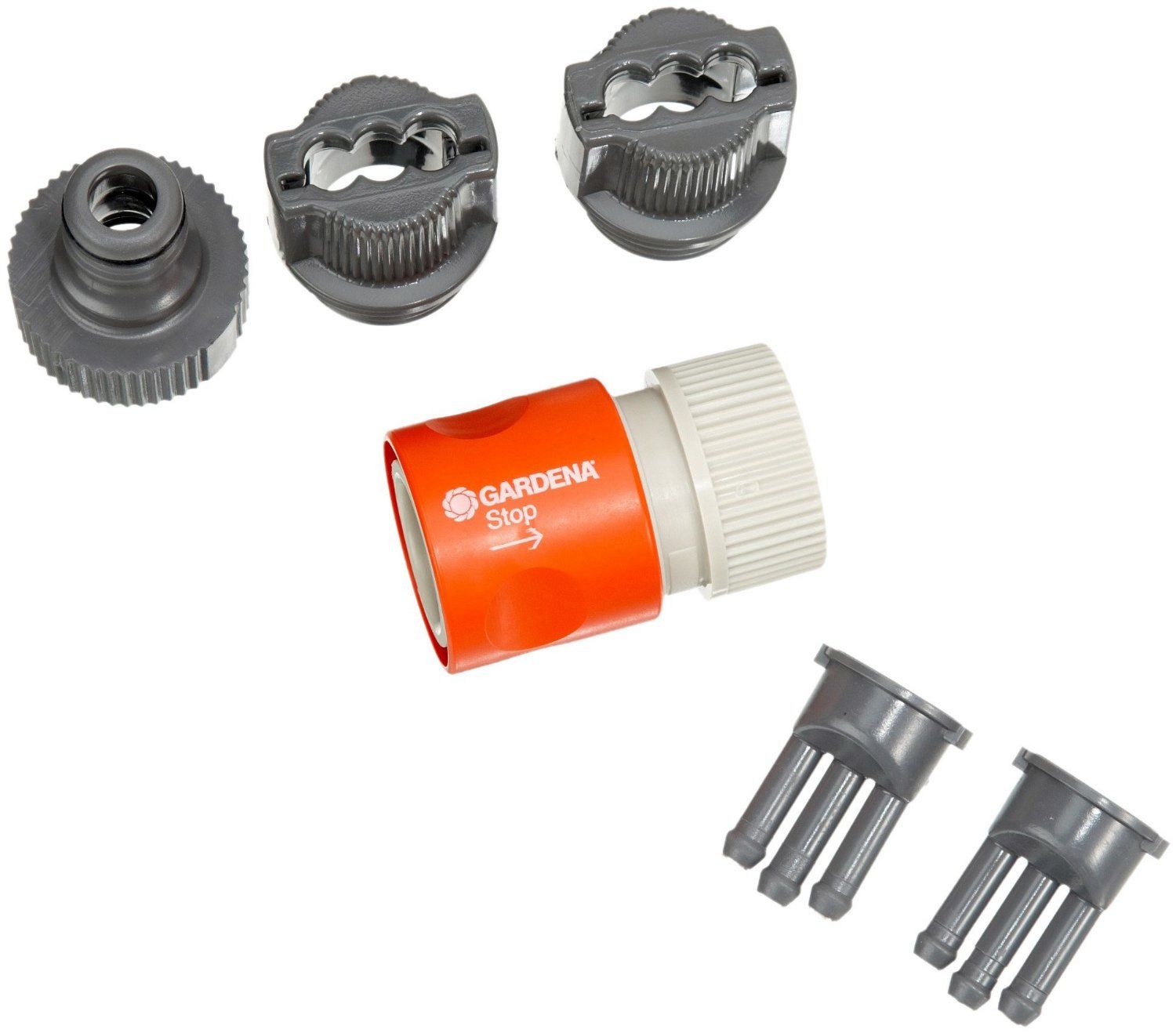 Съединения за разпръскващ маркуч Gardena store.bg