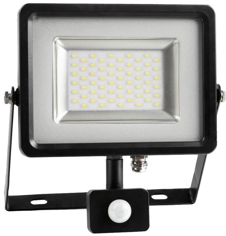 LED прожектор със сензор за движение - 30 W SMD - store.bg