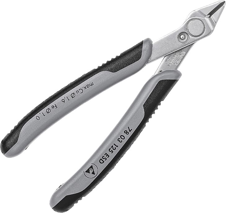 Клещи резачки за електроника Knipex ESD - store.bg