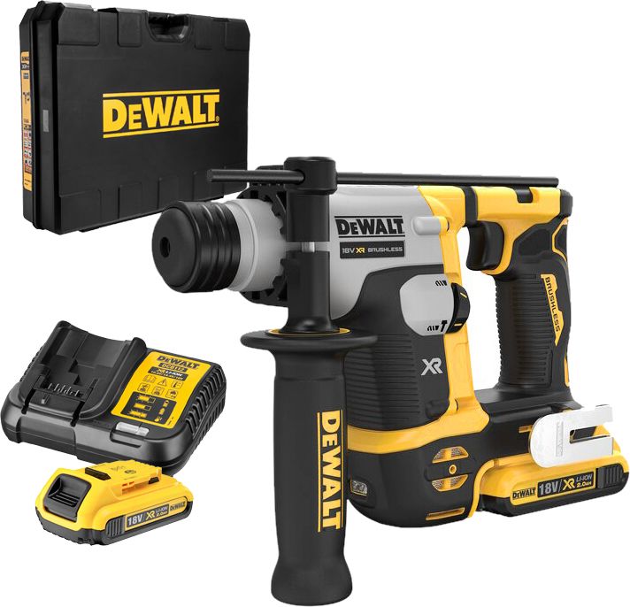 Перфоратор със зарядно и куфар DeWalt DCH172D2 - store.bg