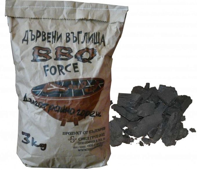 Дървени въглища BBQ Force - store.bg