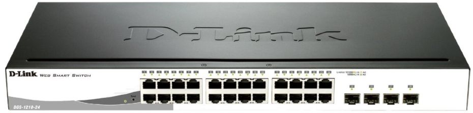 Суич D Link DGS 1210 24 с 24 RJ 45 порта 4 SFP порта - store.bg