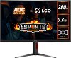 ������� AOC C27G4Z2 - 27", Fast VA, 280 Hz, 16:9, 1920 x 1080, 0.3 ms, HDMI, DisplayPort, Adaptive-Sync - 