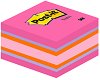 ������������� �������� Post-it Joyful colors - 450 �������� � ������� 7.6 x 7.6 cm - 