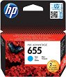 ������ � ������� �� ������� HP 655 Cyan - 600 �������� - 