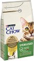 ���� ����� �� ���������� ����� Cat Chow Sterilised Adult - 1.5 � 15 kg, � �������, � ����� ������� - �����