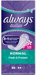 Always Dailies Fresh & Protect Normal - 
