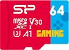 Micro SDXC ����� ����� 64 GB Silicon Power Superior Gaming