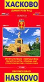      Map of Haskovo and Dimitrovgrad - 