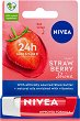 Nivea Strawberry Shine Lip Balm - 