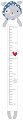   Kikka Boo Red Heart -  70  120 cm,   Love Rome - 