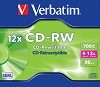 CD-RW Verbatim 700 MB -      12x - 