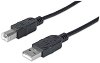 ����� USB 2.0 Type-A male ��� USB Type-B male Manhattan - 3 m - 
