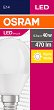 LED ������ Osram A40 E14 5.7 W 2700K - 470 lm - 