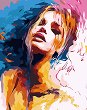 Рисуване по номера Newart - Жена - 40 x 50 cm -