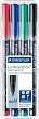 ����������� ������� � ���� ���� Staedtler Lumocolor 317 OHP M