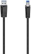  USB 3.0 Type-A male  USB Type-B male Hama - 1.5 m - 