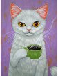Рисуване по номера Foska Grumpy - 40 x 50 cm -