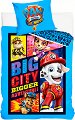 Детски двулицев спален комплект 2 части Sonne Paw Patrol Big City Bigger Adventure - 140 x 200 cm, на тема Пес Патрул - продукт