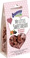 Бисквити за мини зайчета и гризачи bunny Nature My Little Sweetheart - 30 g, с горски плодове и инулин - храна