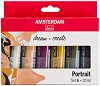 ������� ��� Royal Talens Standart - ��������� ������� - 6 ����� x 20 ml �� ���������� Amsterdam - ���