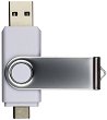 USB-C / USB-A 3.0 ���� ����� 16 GB Swivel - 