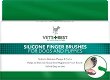 ����� �� ���� �� ������ Vet's Best Dental Finger Brush - 5 ���� - �������