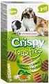 Лакомства за зайчета и гризачи VERSELE LAGA Toasties - 150 g, със зеленчуци, от серията Crispy - храна