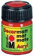 Матова акрилна боя Marabu Decormatt - 15 или 50 ml -