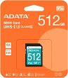 SDXC   512 GB ADATA Premier Pro - Class 10, UHS-I, U3, V30,  SD  - 