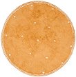     Little Dutch Ochre Dot - 100%  , 110 x 110 cm,   Pure - 