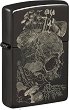   Zippo Skull Mushroom Design - 