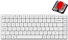    Keychron K3 Pro - 75%, Bluetooth, USB, ANSI Layout, Hot-Swap, Gateron Low Profile 2.0 Red - 