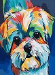 Рисуване по номера NEWART - Куче - 40 x 50 cm -