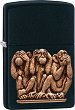 �������������� ������� Zippo Three Monkeys
