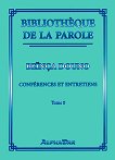 Bibliotheque de la parole - tome 8 - 